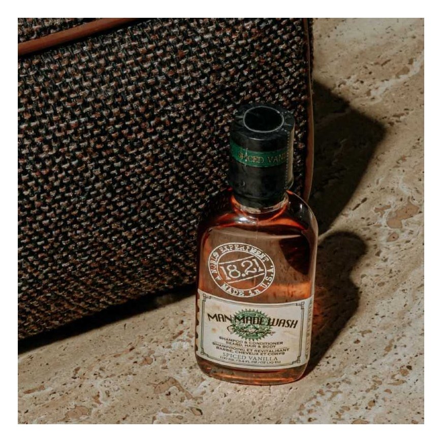 1821Manmade Shampoo 3 in 1 Spiced Vanilla, 100 ml WSH3SVN – 2