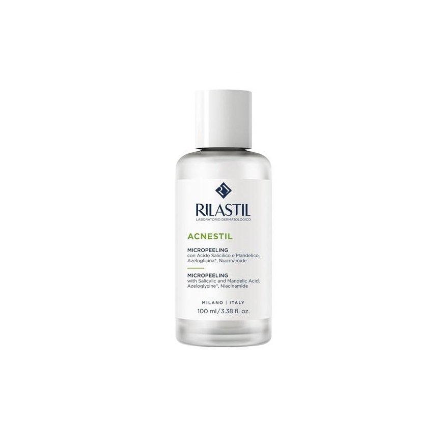 Rilastil Acnestil Micropeeling scrub is intended for oily, acne-prone skin 100ml