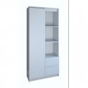 Topeshop RS-80 BILY BIEL biroja grāmatu skapis Topeshop RS-80 BILY BIEL biroja grāmatu skapis