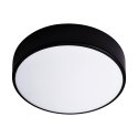 Orno OVO LED lubinė lempa, 43W, 4000K, 4750lm, juodo plieno, matinio stiklo gaubtas, IP20, ? 400