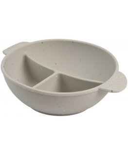 CANPOL BABIES silicone non-slip bowl DOTS, 3 compartments, 360 ml, 51/403_grey