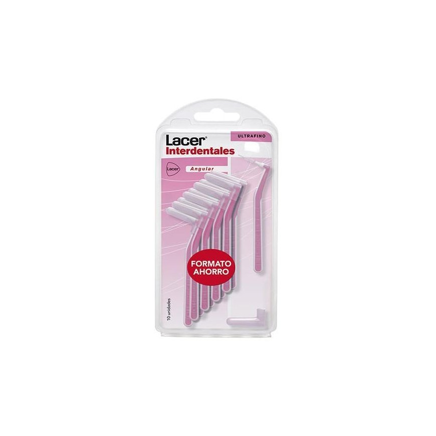 Lacer 10 angled interdental brushes