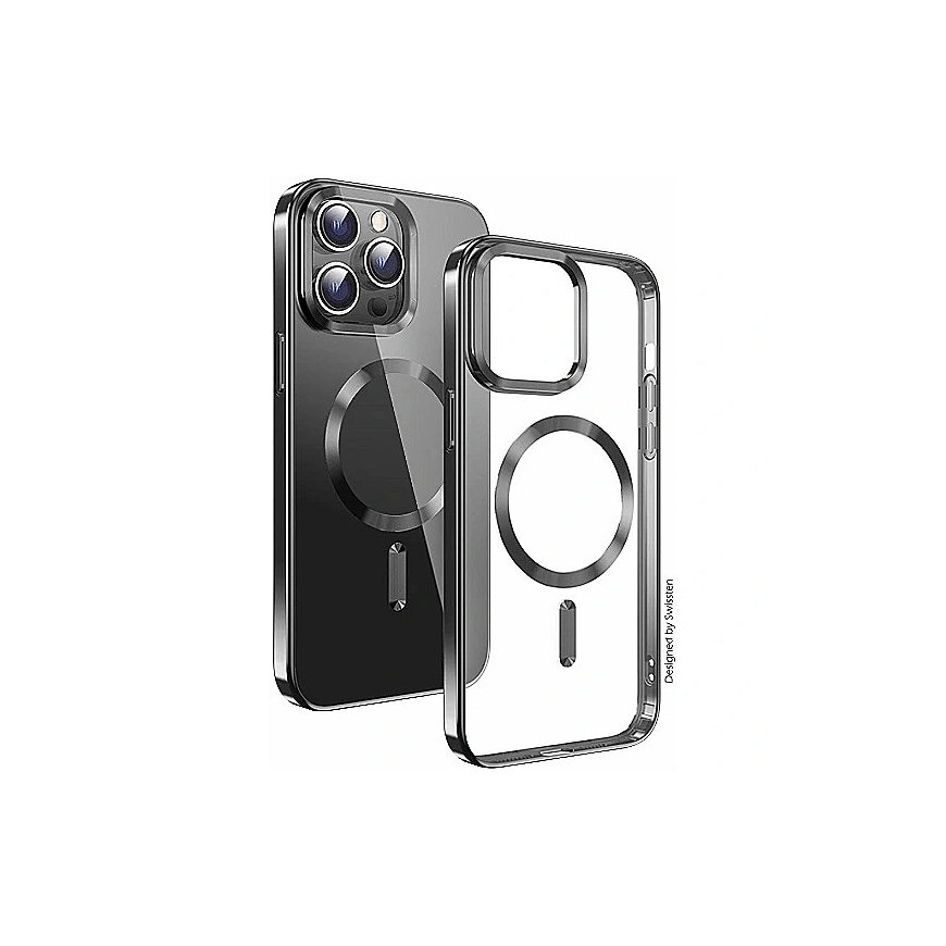 Swissten Clear Jelly Magstick Metallic Case