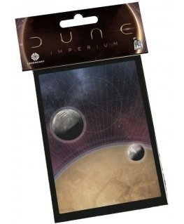 Dire Wolf Dune: Imperium Premium Card Sleeves - Arrakis (75 Vnt)