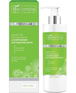 Bielenda BIELENDA PROFESSIONAL_SupremeLab Sebio Derm gentle facial cleansing gel with antibacterial complex gentle facial cleans