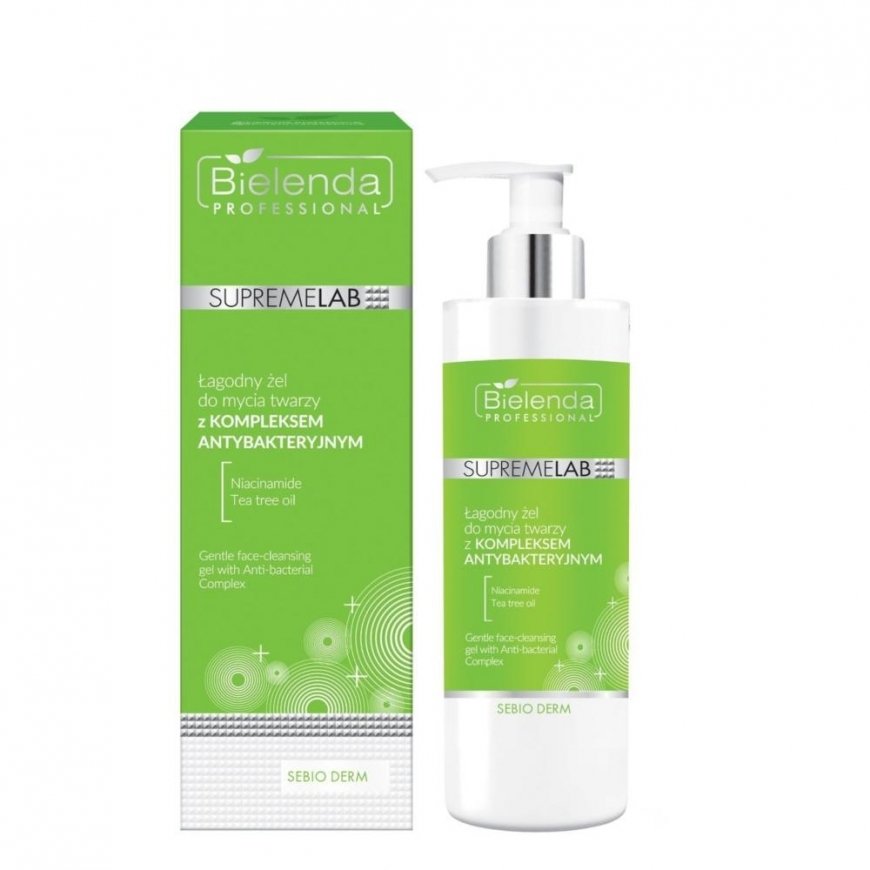 Bielenda BIELENDA PROFESSIONAL_SupremeLab Sebio Derm gentle facial cleansing gel with antibacterial complex gentle facial cleans – 2