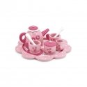 Children's wooden tableware set with tray Viga Children's wooden tableware set with tray Viga