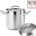 Hendi tall pot with lid 10 l. 240 x 220mm Profi Line Hendi tall pot with lid 10 l. 240 x 220mm Profi Line