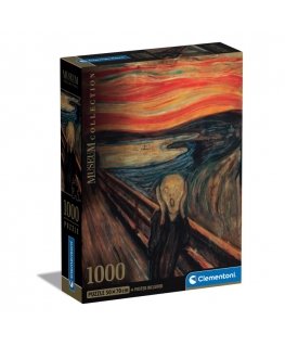Clementoni Museum Collection Munch The Scream Pusle 1000 tk Kunst