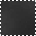 Rubber floor for the gym, mat for equipment, 1 m puzzle, 15 mm thick, black, REBEL ACTIVE