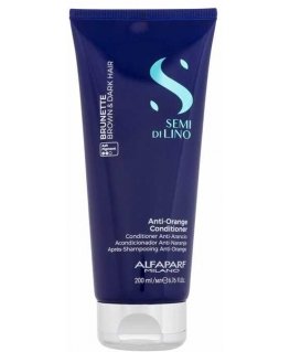 Alfaparf Milano Semi Di Lino Brunette Brown and Dark conditioner 200ml