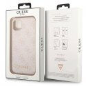 Guess GUHCN61G4GFPI iPhone 11 6,1" różowy|pink hard case 4G Meta Guess GUHCN61G4GFPI iPhone 11 6,1" różowy|pink hard case 4G Meta