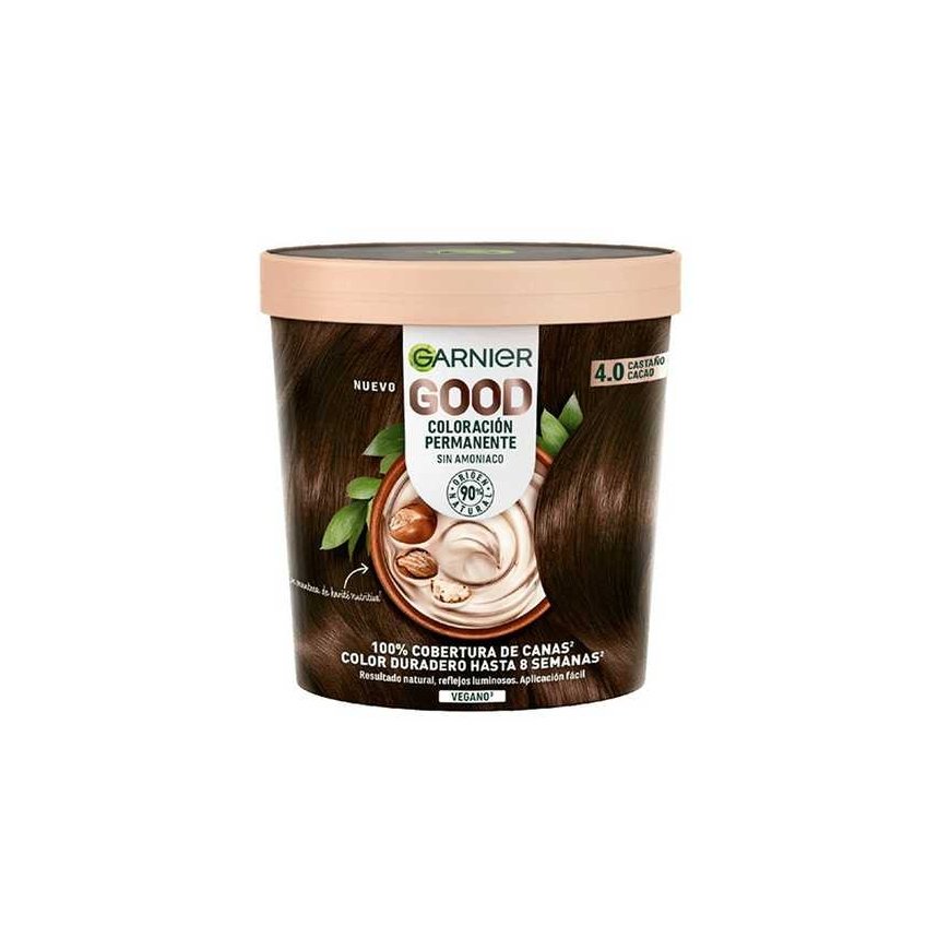 "Garnier" permanent hair dye 4.0 Cocoa brown