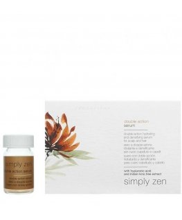 Simply Zen, Double Action, Leave In Scalp Treatment Serum, For Density & Vitality, 12 pcs, 5 ml