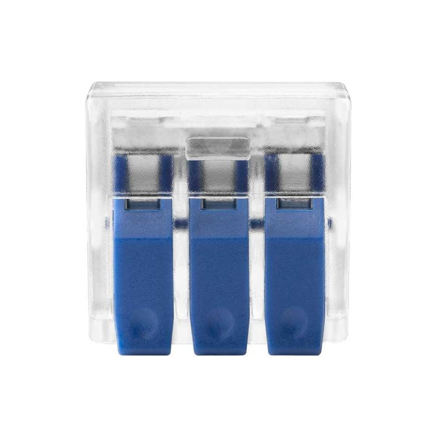 Orno 3 laidų suspaudimo jungtis bet kokiai vielai 0,75-4mm? IEC 450V/32A 100 vnt. – 4