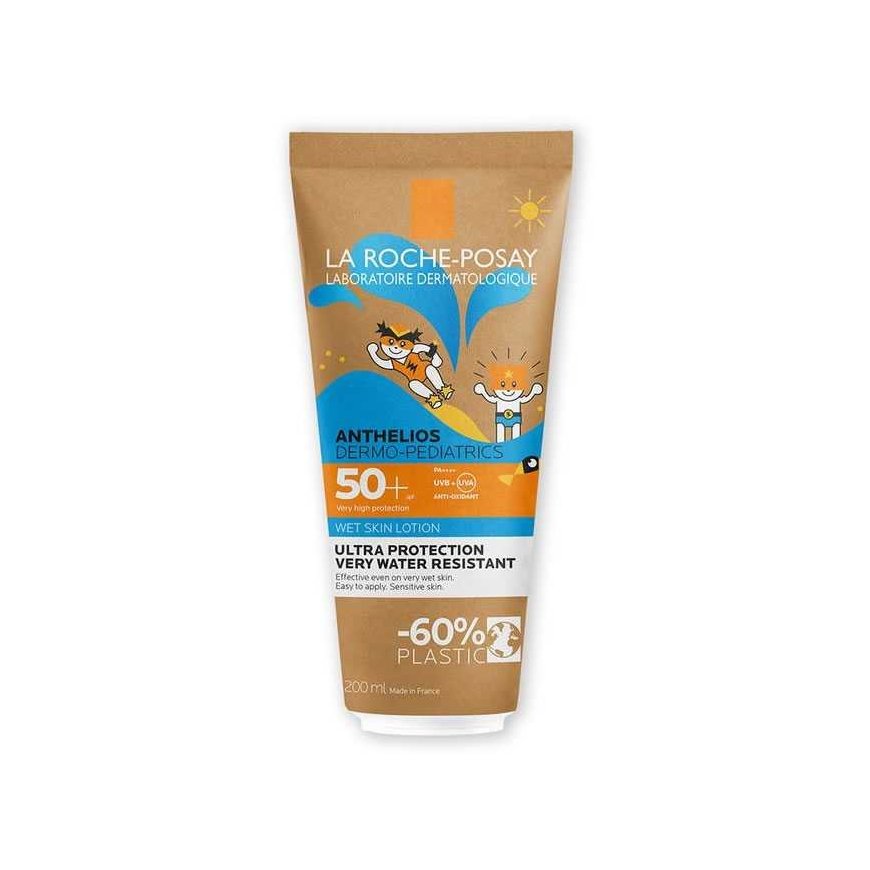 La Roche Posay Anthelios Dermo Pediatrics Wet Skin Gel Lotion Spf50, 200 ml