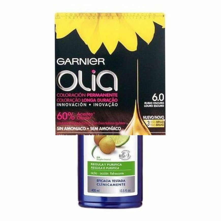 Garnier Olia Permanent Coloring 6.0 Dark Intended for light hair – 2