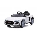 Lean Cars Single electric car for children: Audi R8 Lift A300, white Lean Cars Single electric car for children: Audi R8 Lift A300, white