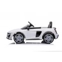 Lean Cars Single electric car for children: Audi R8 Lift A300, white Lean Cars Single electric car for children: Audi R8 Lift A300, white
