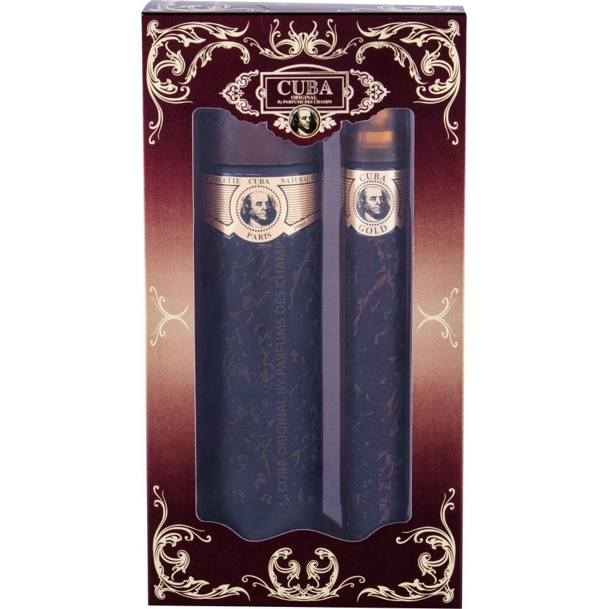 Cuba Gold EDT set for men