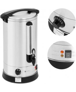 Royal Catering Warnik podgrzewacz do wody grzańca důwzne ścianki steel 20.5L 2500 W