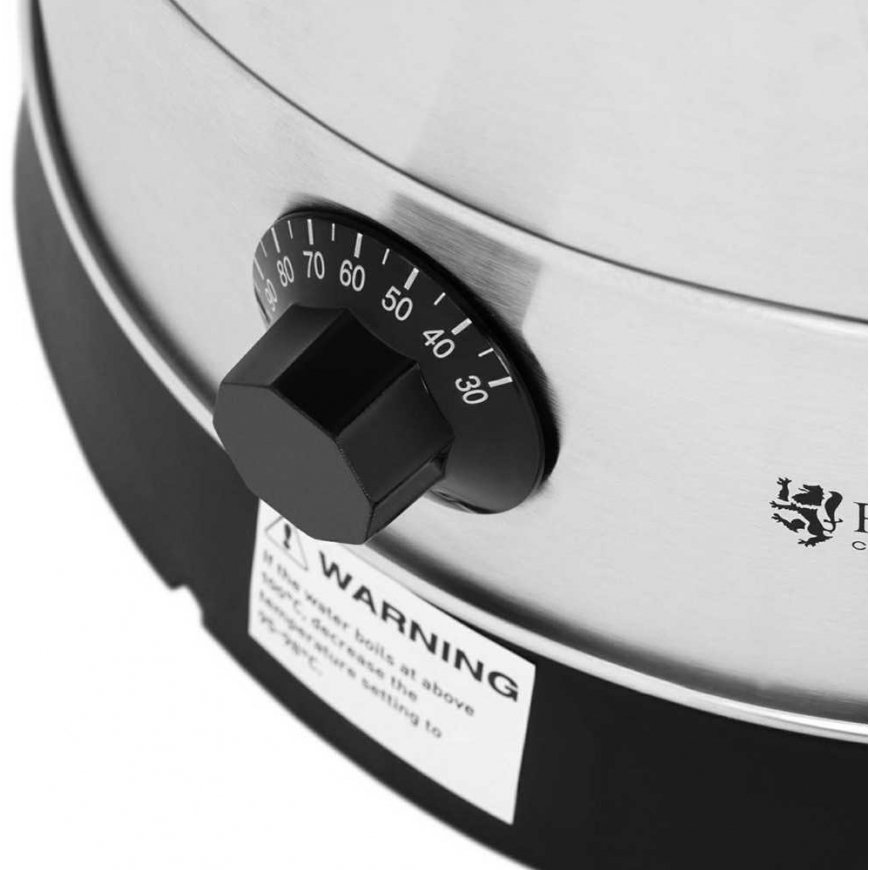 Royal Catering Warnik podgrzewacz do wody grzańca podwójne ścianki plieno 20.5L 2500 W – 4