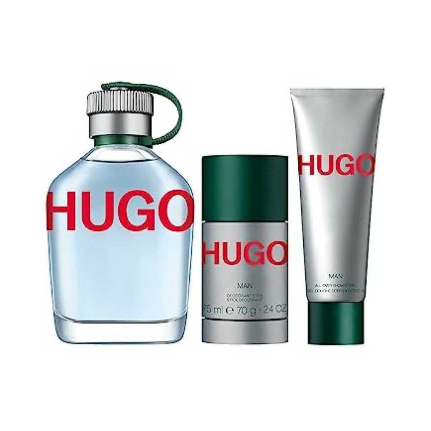 Hugo Boss HUGO Man set for men (EDT, 125 ml + deodorant, 75 ml + shower gel, 50 ml) – 2