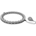 HULA HOP WITH MASSAGER AND WEIGHT GRAY ENERO FIT HULA HOP WITH MASSAGER AND WEIGHT GRAY ENERO FIT