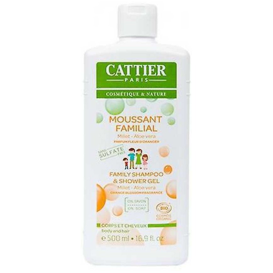 Cattier Paris Cattier dušo želė ir šampūnas S-S 500ml