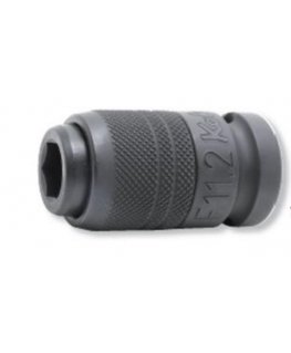 impact adapter with lock, 1/2" square to 7/16" hex, KOKEN [14142-F11.2]