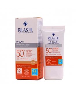 Rilastil D-Clar Spf50+ Unifying Kreminis Medium 40ml