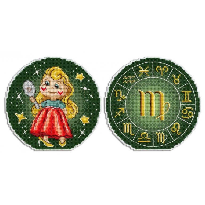 Beldizart Zodiac signs. Virgin. SR-697