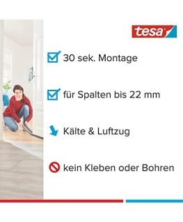 Juodraščio pašalinimas TESA 25 mm x 95 cm Pilka