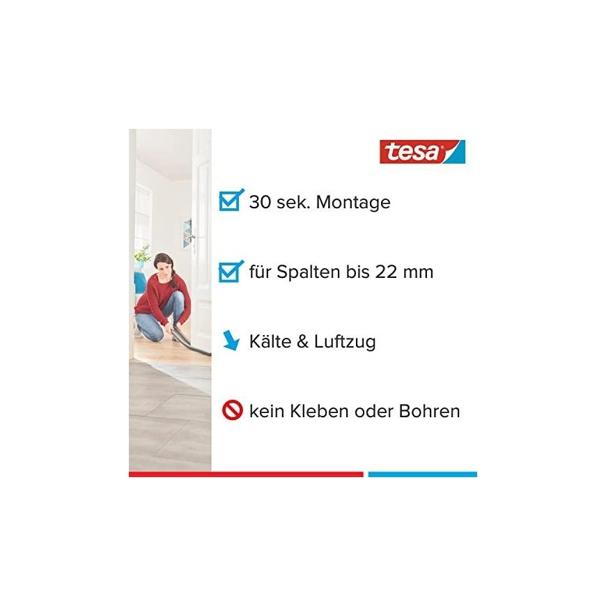 Juodraščio pašalinimas TESA 25 mm x 95 cm Pilka