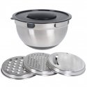 Excellent Houseware Bowl with grater 26xh:14cm Excellent Houseware Bowl with grater 26xh:14cm