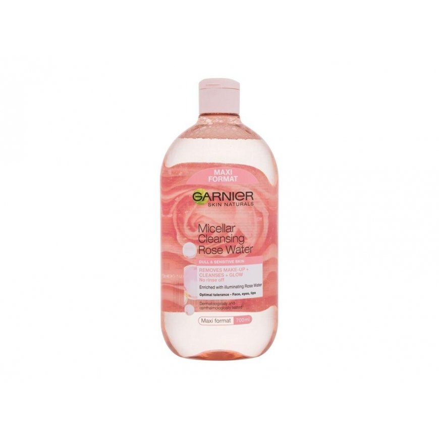 Garnier Skin Naturals Micellar Cleansing Rose Water Micellar Water for women, 700 ml