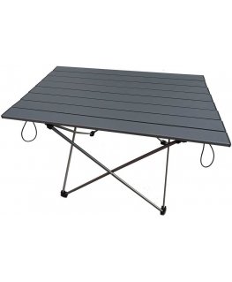 STOLIK Turistinis sulankstomas 68x47x40CM PILKA ENERO CAMP