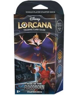 Ravensburger Disney Lorcana - Rise of the Floodborn Starter Deck - Amber & Sapphire