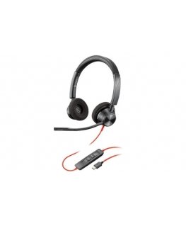 Poly Blackwire 3320 stereo Microsoft Teams sertificētas USB-C galviņas