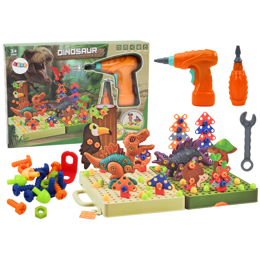 Lean 3D Construction Puzzle Blocks DIY