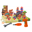 Lean 3D Construction Puzzle Blocks DIY Dinosaurs Disassembly Drill Lean 3D Construction Puzzle Blocks DIY Dinosaurs Disassembly Drill