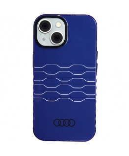 Audi IML MagSafe Case iPhone 15 | 14 | 13 6.1" niebieski|navy bl