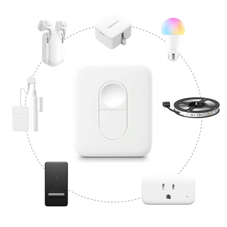 SwitchBot Remote nuotolinio valdymo pultelis „Bluetooth“ Lightning Spaudžiamieji mygtukai
