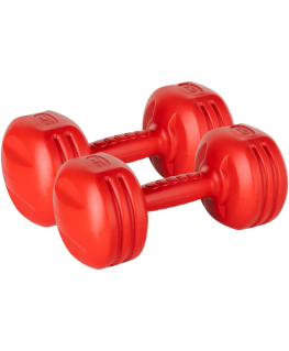 Bituminous dumbbells 2x3kg, REBEL ACTIVE