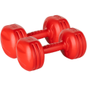 Bituminous dumbbells 2x3kg, REBEL ACTIVE Bituminous dumbbells 2x3kg, REBEL ACTIVE