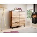 Cama LOTTA KOM110 4D WOT+B komoda / indauja svetainei 4 durys Cama LOTTA KOM110 4D WOT+B komoda / indauja svetainei 4 durys