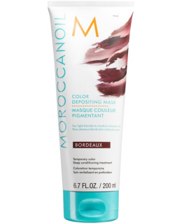 "Moroccanoil Color Depositing Mask Bordeaux" hair mask with shade 200ml
