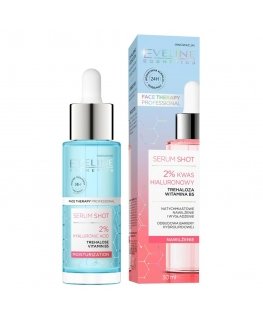 Eveline Cosmetics Serum Shot drėkinamoji procedūra 2% hialurono rūgštis 30ml