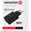 Swissten Premium Travel Charger 2x USB / QC3.0 23W Swissten Premium Travel Charger 2x USB / QC3.0 23W