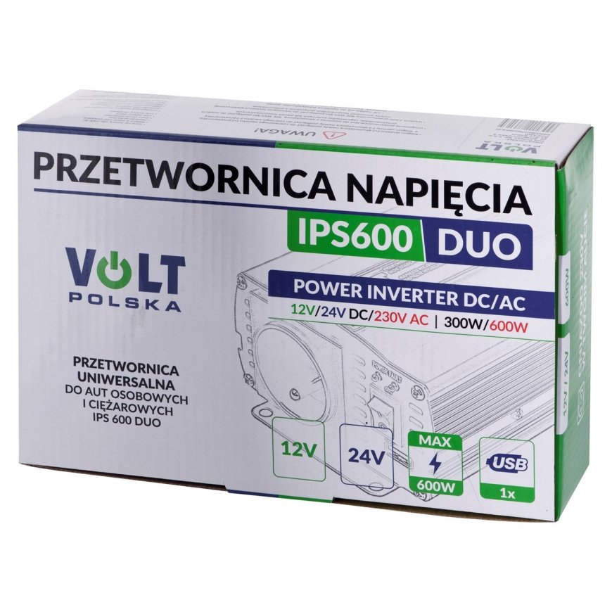 Przetwornica napiecia IPS 600 DUO 12/24V/230V – 5